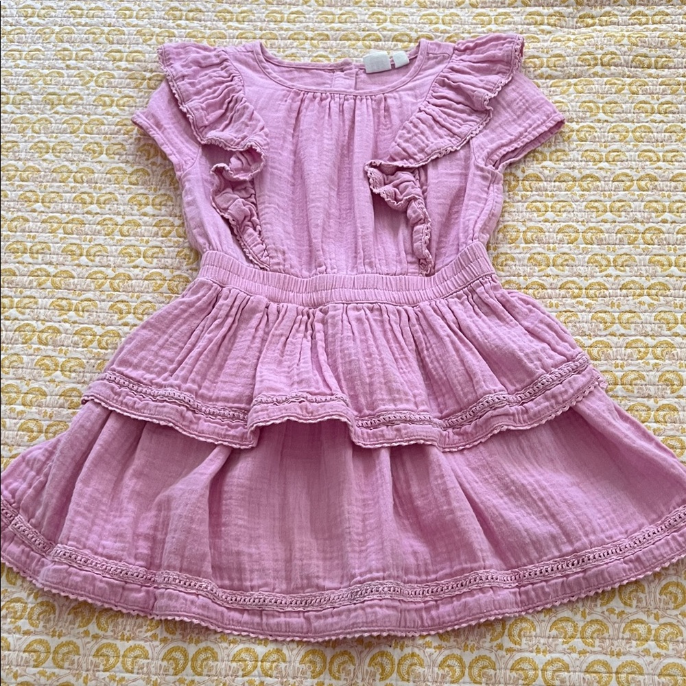 GAP Pink Ruffled Kids Dress